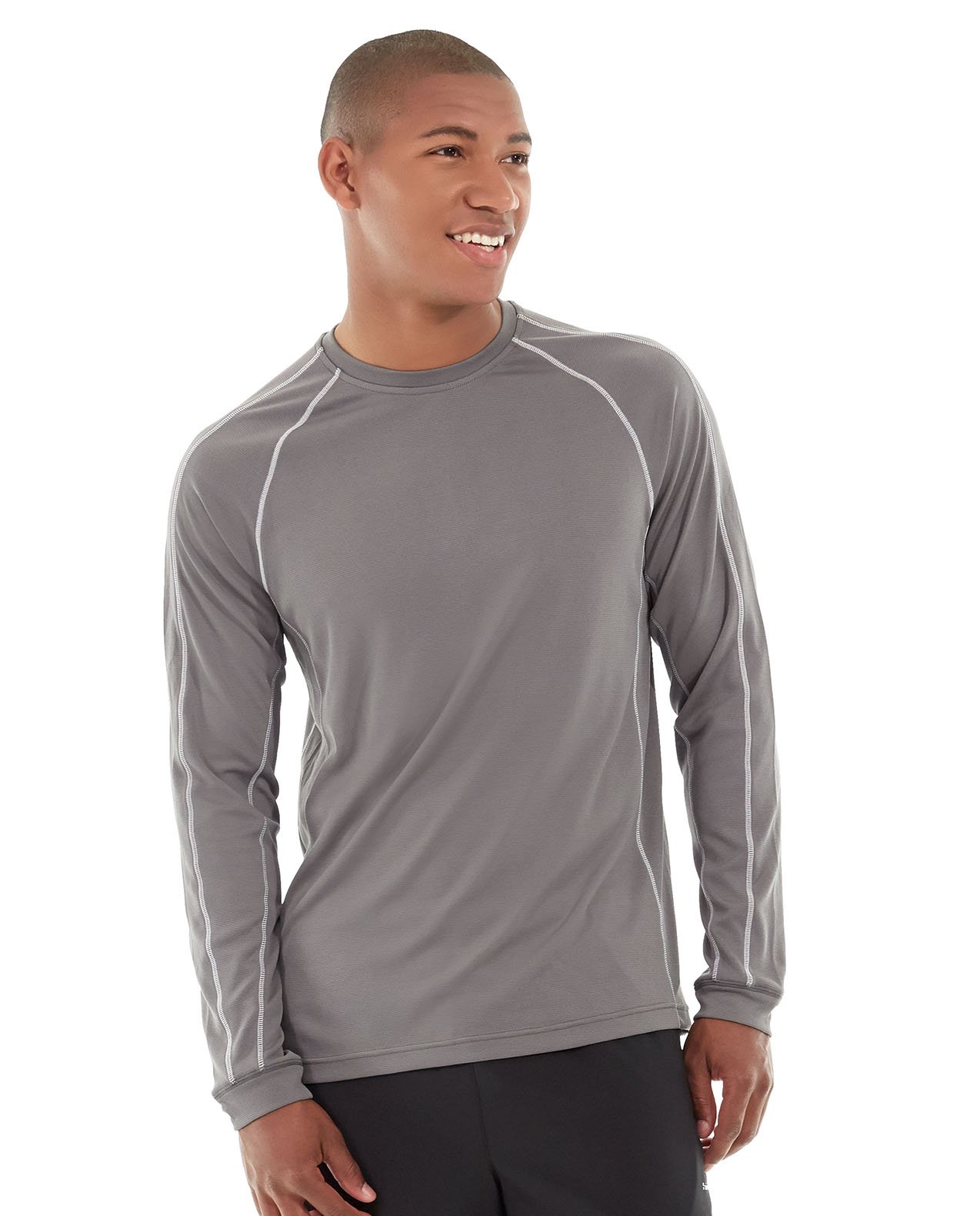 Deion Long-Sleeve EverCool&trade; Tee - Image 1