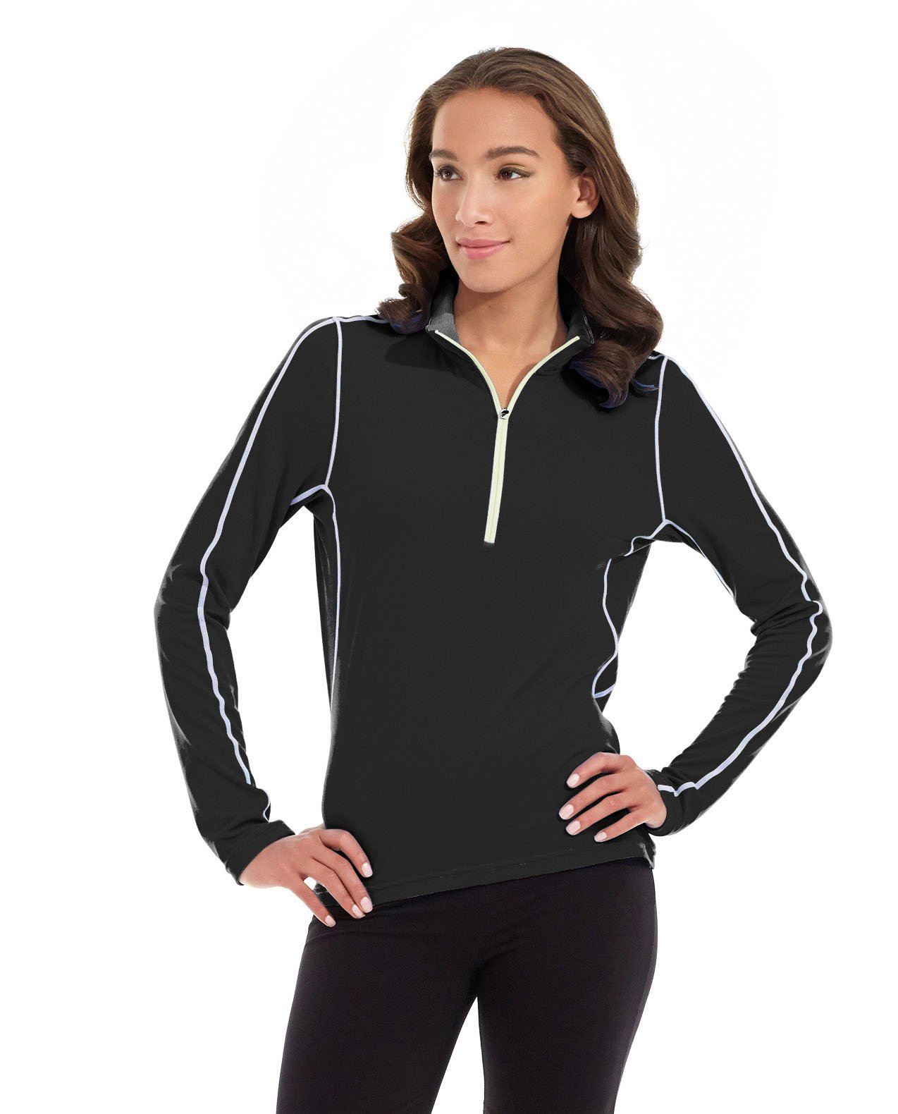 Olivia 1/4 Zip Light Jacket - Image 4