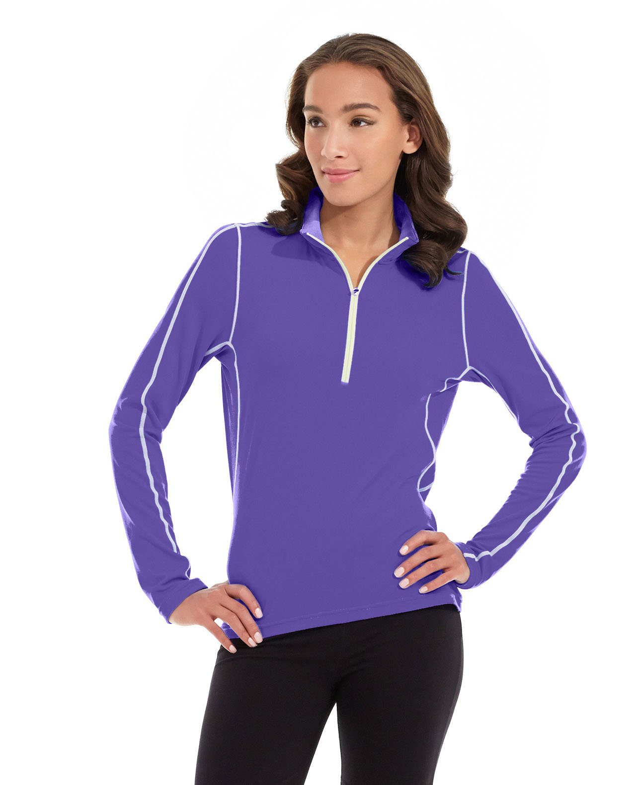 Olivia 1/4 Zip Light Jacket - Image 5